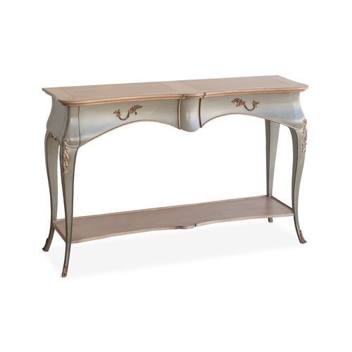 Stil-Konsolentisch - FRANCIS - AM LIVING - lackiertes Holz / Gestell aus Holz / rechteckig