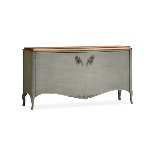 Stil-Sideboard - GALA - AM LIVING - lackiertes Holz / mit Schwingtür / mit 4 Beinen