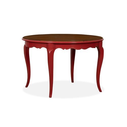 Esstisch / Louis XV - AC3097Z - AM LIVING - Holz / Gestell aus lackiertem Holz / rund