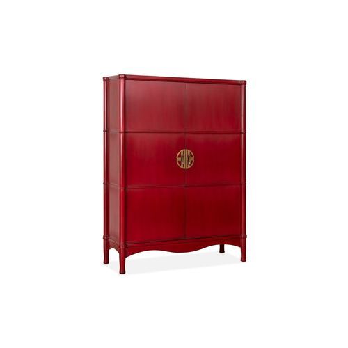 Stil-Barschrank - ORIENTAL - AM LIVING - lackiertes Holz / mit Flügeltür / mit Schubladen
