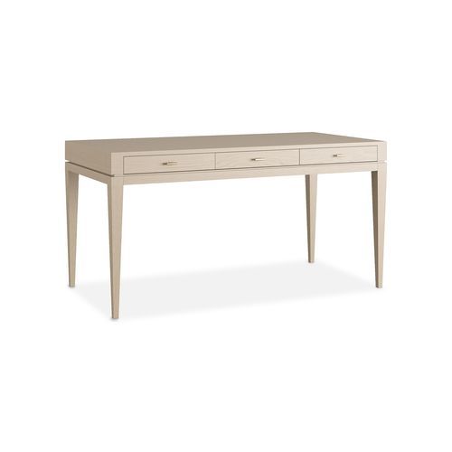 Bodenstehender Schreibtisch - PURE - AM LIVING - modern / Holz / gerade