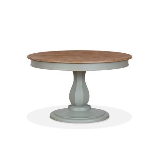 Klassischer Esstisch - OPIUM - AM LIVING - Holz / Gestell aus lackiertem Holz / rund