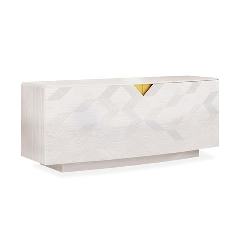 Modernes Sideboard - AVALON - AM LIVING - Holzfurnier / mit Schwingtür / für Hotels