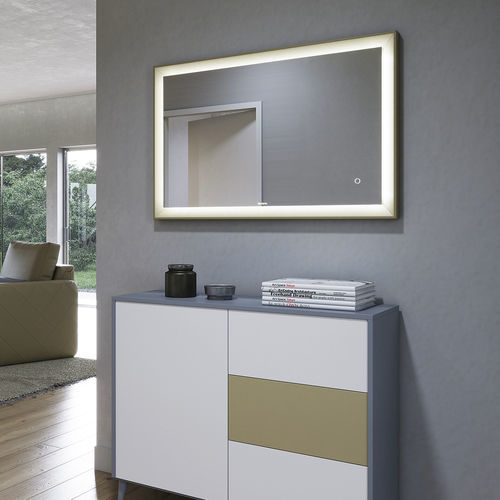 Wandmontierter Spiegel für Badezimmer - ROYAL - BISELARTE - für Hotels / für Hotelzimmer / modern