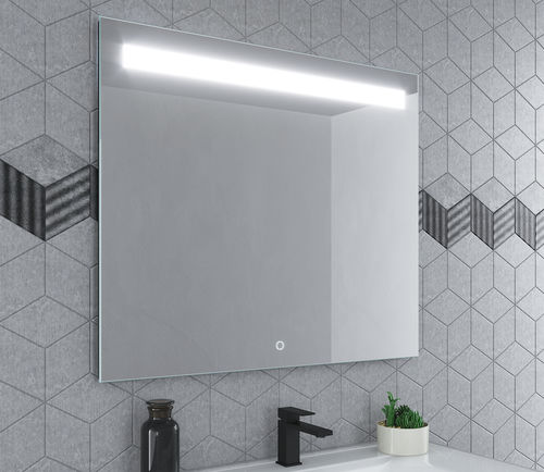 Wandmontierter Spiegel für Badezimmer - IZY BLUE - BISELARTE - für Hotels / für Hotelzimmer / für professionellen Einsatz