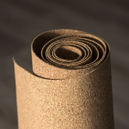 Elastische Trittschalldämmung / Rollen - Corkart - Kork / für Parkett / isolierend