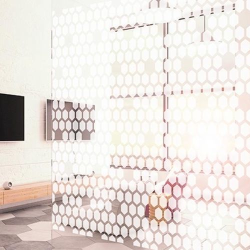 Dekorative Folie / zur Anwendung auf Glas - Hive - SolarScreen International - für Trennwand / PET / selbstklebend