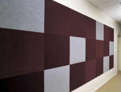 Thermo-akustische Isolierung - TVS ABSORB CLASSROOM - Total Vibration Solutions TVS - Polyester / Platten / wandmontiert