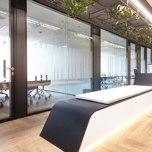 Abnehmbare Trennwand - METRICA R - DIVILUX - Glas / für professionellen Einsatz / Büro