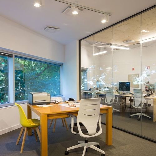 Abnehmbare Trennwand - RITMICA D2 - DIVILUX - mit Glasfront / Aluminium / für professionellen Einsatz