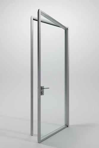 Tür für Innenbereich - DOUBLE - DIVILUX - Glas / einflügelig / modern