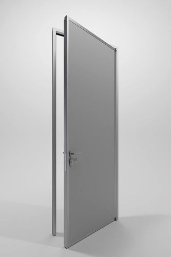 Tür für Innenbereich - DOUBLE OPAQUE - DIVILUX - Stahl / einflügelig / modern