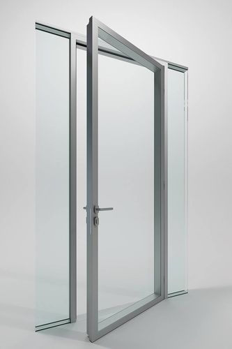 Tür für Innenbereich - DOUBLE - DIVILUX - Glas / einflügelig / modern