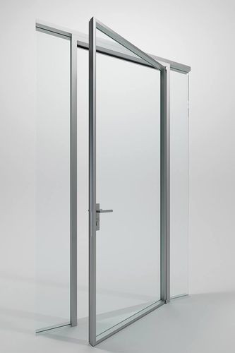 Tür für Innenbereich - SINGLE - DIVILUX - Glas / einflügelig / modern
