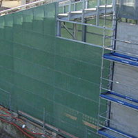Polyester-Gitterrost - FRP - JK TECHNIC - für Außenboden / für Fassade / rutschfest
