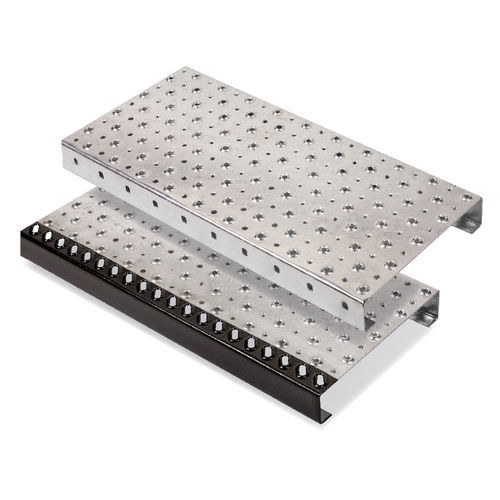 Gitterrost / galvanisiertem Stahl - PS-PMR - JK TECHNIC - Aluminium / Rohmetall / für Gitter für Industrieböden