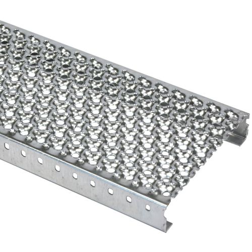 Stufe / galvanisiertem Stahl - PS-PERF - JK TECHNIC - Aluminium / Edelstahl / für Doppelböden