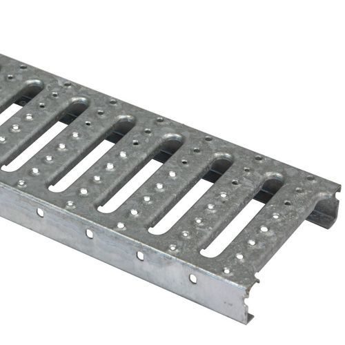 Stufe / galvanisiertem Stahl - PS-OVA - JK TECHNIC - Aluminium / Edelstahl / für Doppelböden