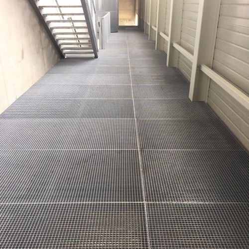 Edelstahl-Gitterrost - FULL - JK TECHNIC - Stahl / Aluminium / für Außenboden