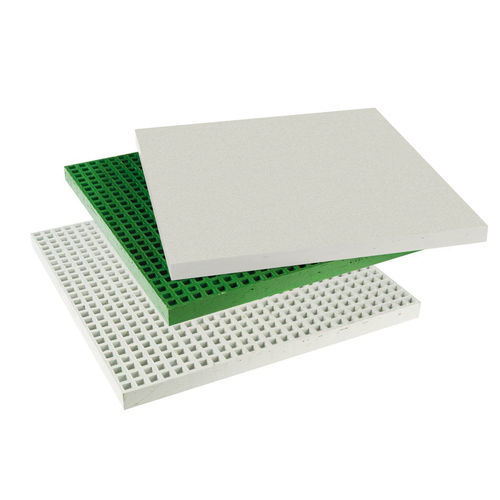 Polyester-Gitterrost - FRP - JK TECHNIC - für Gitter für Industrieböden / für Außenboden / rutschfest