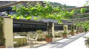 Metallrahmen-Flächentragwerk - TERRACE STRUCTURES - Favaretti - für Abdeckung / PVC-Folie / für öffentliche Bereiche