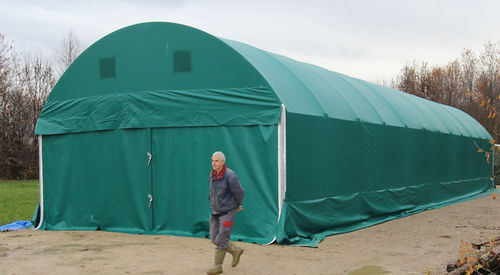 Modulares Flächentragwerk - AGRICULTURAL TUNNELS - Favaretti - für Unterstand / PVC-Folie / für Industrieanwendungen