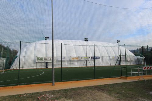 Traglufthalle für Abdeckung - AIR DOME - Favaretti - PVC-Folie / für Gewerbegebrauch
