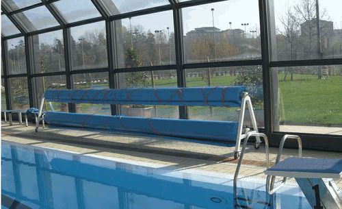 Sicherheits-Poolabdeckung - CF SERIES - Favaretti - für öffentliches Schwimmbad