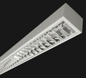 Aufbauleuchte - WORKS/S - exporlux - fluoreszierend / linear / IP20