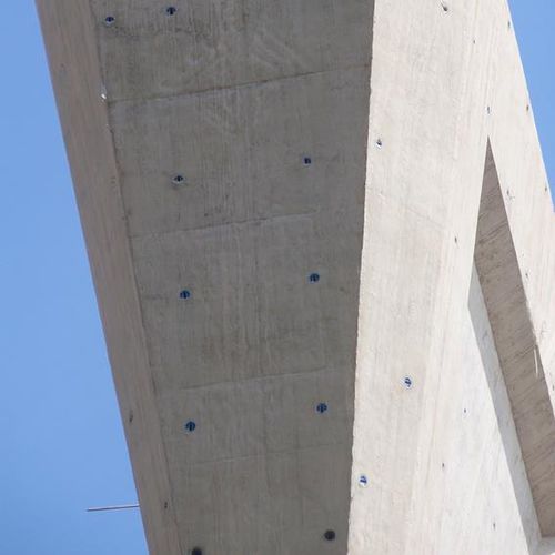 Schalungsform für Fassaden - FREIBURG - NOE PLAST - für Pfeiler / Holzoptik / für Sichtbeton