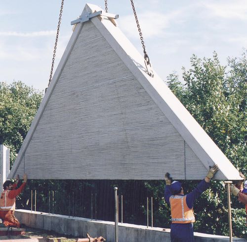 Schalungsform für Fassaden - BAMBUS - NOE PLAST - für Wand / Holzoptik / für Sichtbeton
