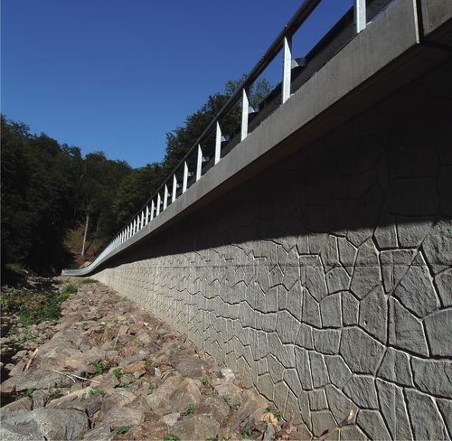 Schalungsform für Wand - RIMINI - NOE PLAST - Steinoptik / für Sichtbeton / für Beton