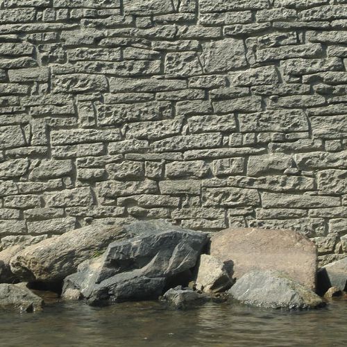 Schalungsform für Fassaden - MURUS ROMANUS - NOE PLAST - für Stützmauer / für Grundstücksmauer / für Sichtbeton