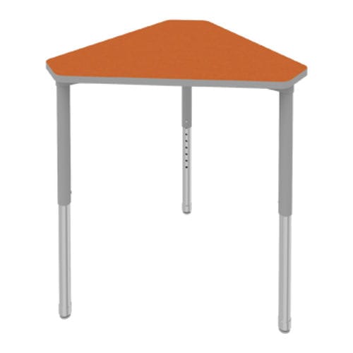 Moderner Unterrichtstisch - SAIL - artcobell - Laminat / Gestell aus Metall / dreieckig