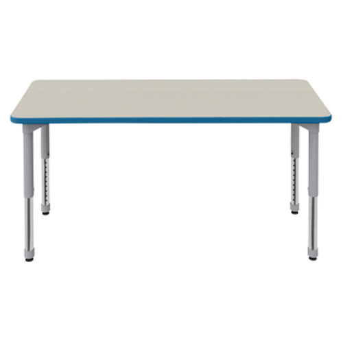 Moderner Unterrichtstisch - artcobell - Laminat / Gestell aus Metall / rechteckig