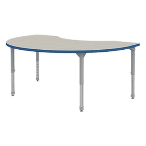 Moderner Unterrichtstisch - KIDNEY - artcobell - Laminat / Gestell aus Metall / mit Rollen