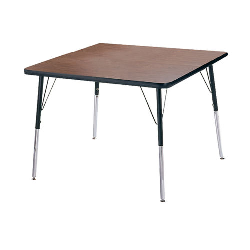 Moderner Unterrichtstisch - artcobell - Laminat / Gestell aus Metall / quadratisch