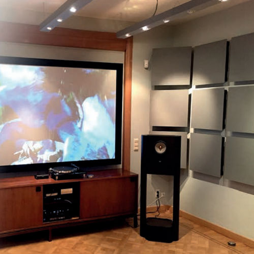 Akustikplatte für Decke - STAIDTREAT WBA® - Jocavi - Acoustic Panels, Lda - für Wand / Schaumstoff / Polyurethan