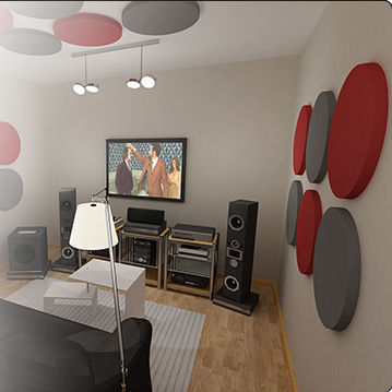 Akustikplatte für Decke - COOKIE® - Jocavi - Acoustic Panels, Lda - für Wand / hängend / Samt