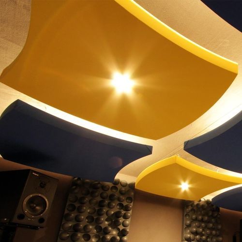 Akustikplatte für Decke - APL® - Jocavi - Acoustic Panels, Lda - Akustikstoff / rechteckig / rund