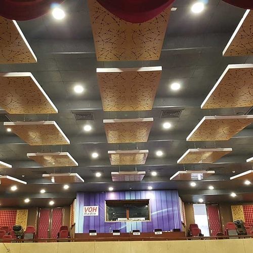 Wandmontierte Akustikplatte - COSMOS® - Jocavi - Acoustic Panels, Lda - für Decke / hängend / melaminbeschichtet
