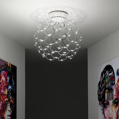 Moderne Deckenleuchte - LAMOI - URBAN - rund / Metall / LED