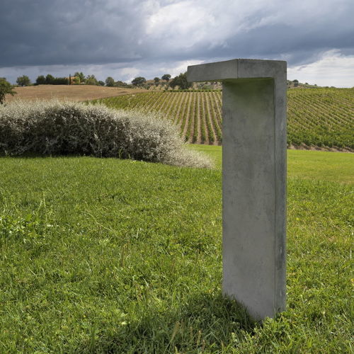 Moderner Leuchtpoller - PASTORALE - Lucifero's - Aluminium / Beton / Zement