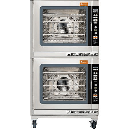 Profi-Ofen - CBE-10GC DOUBLE STACK - GROEN - Gas / Dampf / Kombi