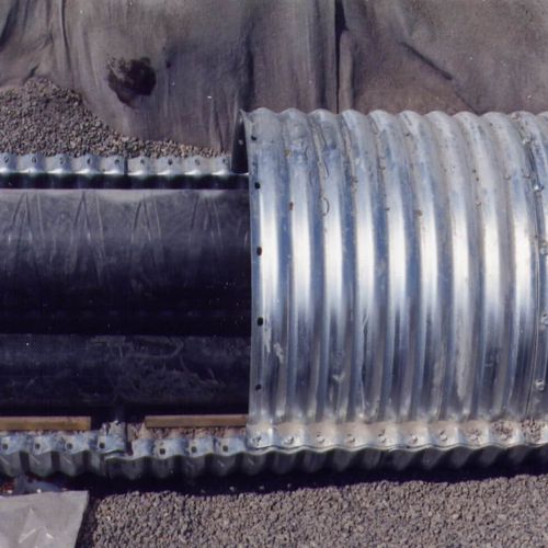 Metallrohrleitung - NESTABLE  - Armtec - für Drainagesystem
