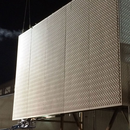 Fertigbeton-Mauer - Armtec - mit modularen Platten