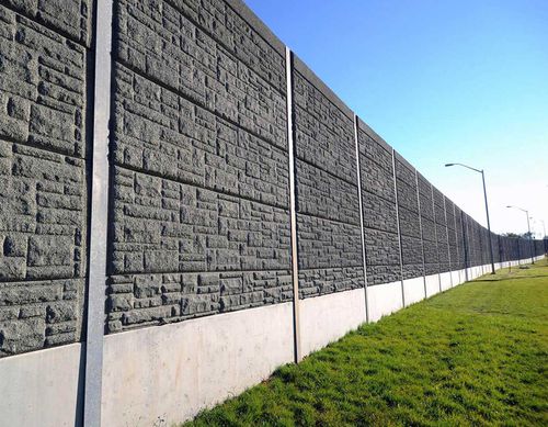 Fertigbau-Lärmschutzwand - DURISOL - Armtec - aus Gasbeton / für Straßen