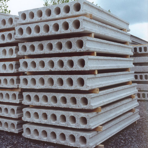 Vorgefertigte Dielendecke / Stahlbeton - HOLLOWCORE - concast - für Boden / hoch belastbar