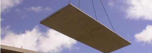 Verlorene Deckenschalung / Beton - WIDESLAB - concast - Spann