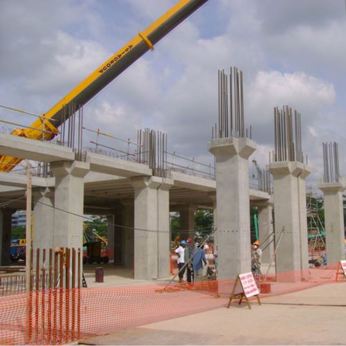 Fertig -Pfeiler / Stahlbeton - COLUMN - SPC Industries Sdn Bhd - Fertigbau / Rechteck